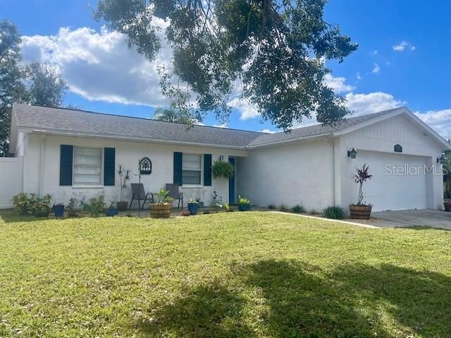 Attached, Backyard, Exterior, Facade, Ranch