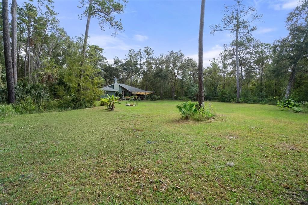 Backyard, Exterior