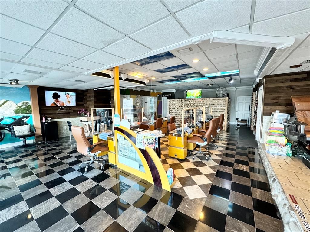 Home Office, Interior, Recessed Lighting