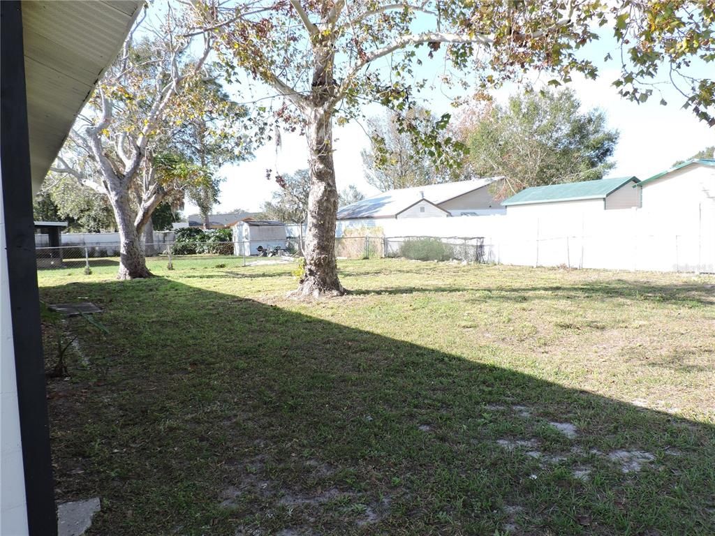 Backyard, Exterior