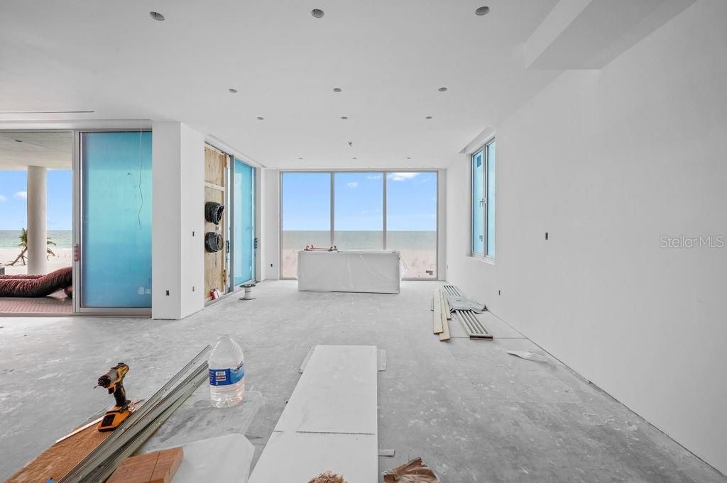 Interior, Recessed Lighting, Water