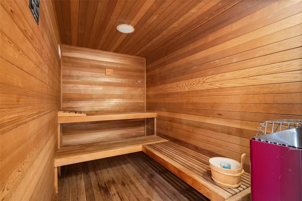 Interior, Sauna Room