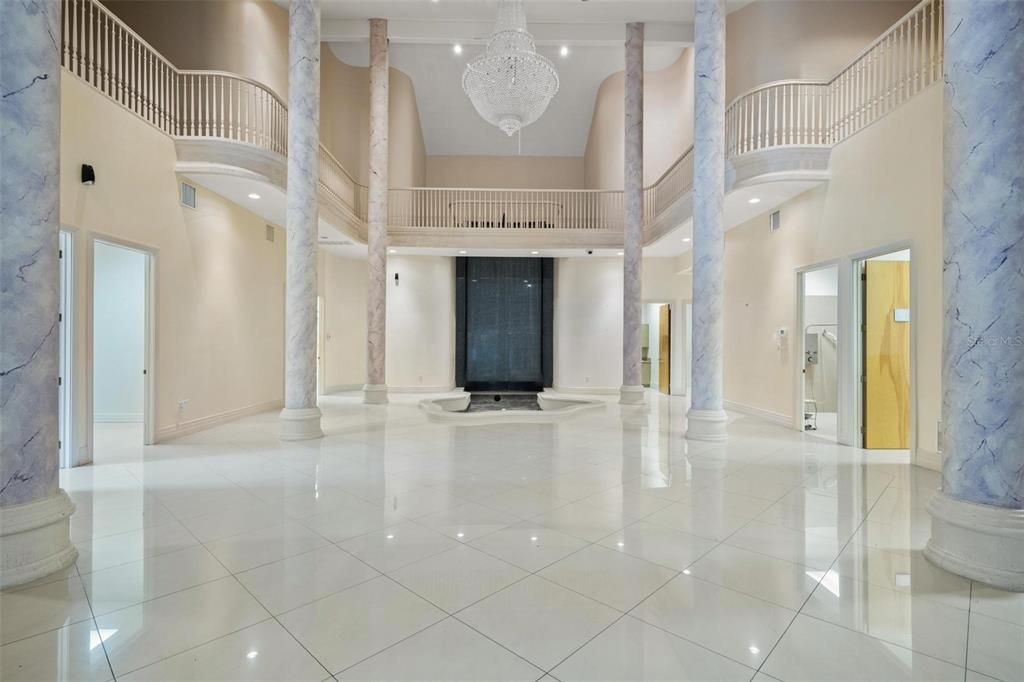 Chandelier, Interior, Recessed Lighting