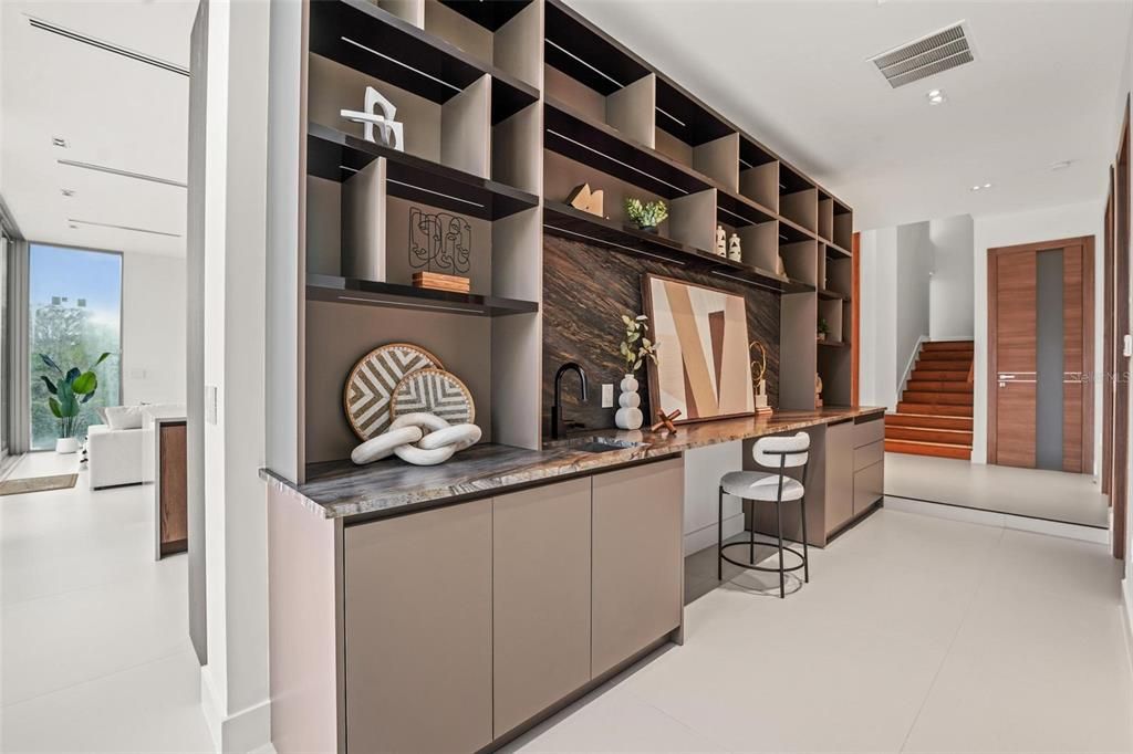 Fireplace, Interior, Recessed Lighting
