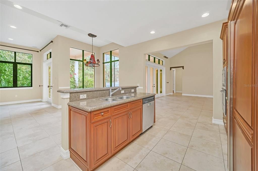 Interior, Kitchen, Pendant Lights, Recessed Lighting