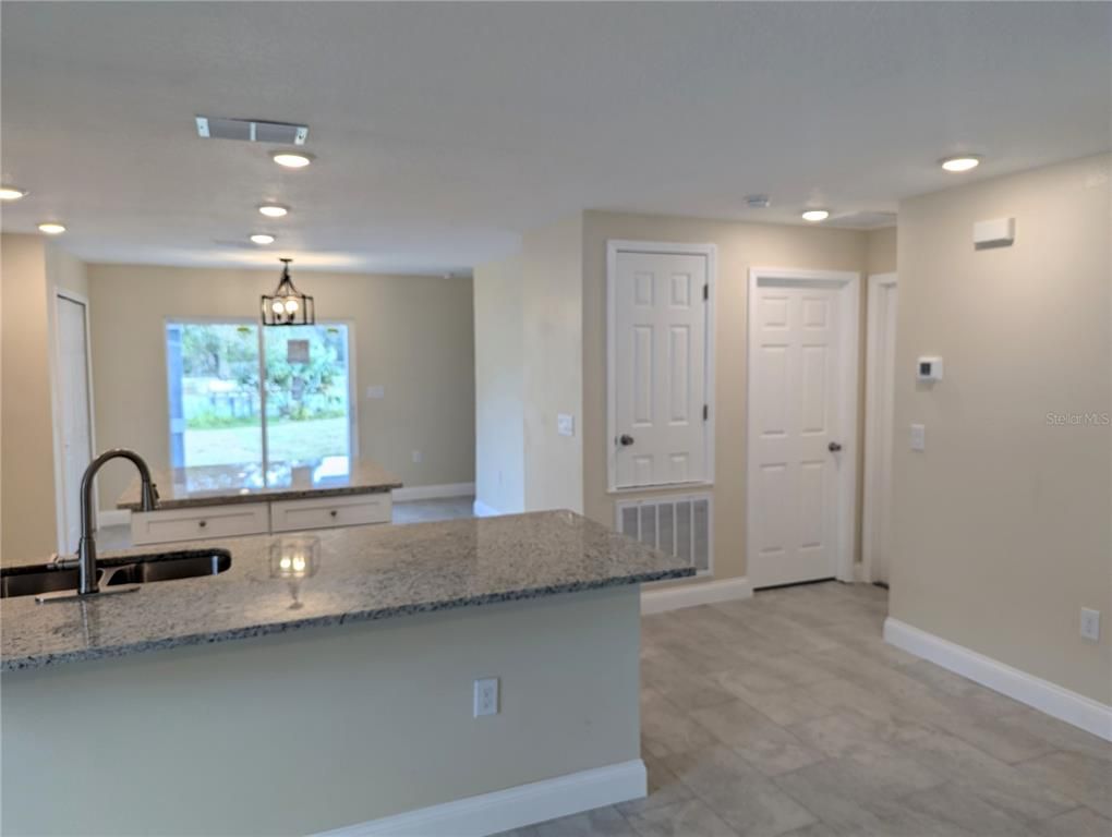 Interior, Kitchen, Pendant Lights, Recessed Lighting
