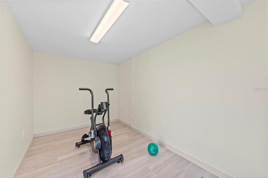 Fitness Equipment, Interior, Wood Texture Flooring