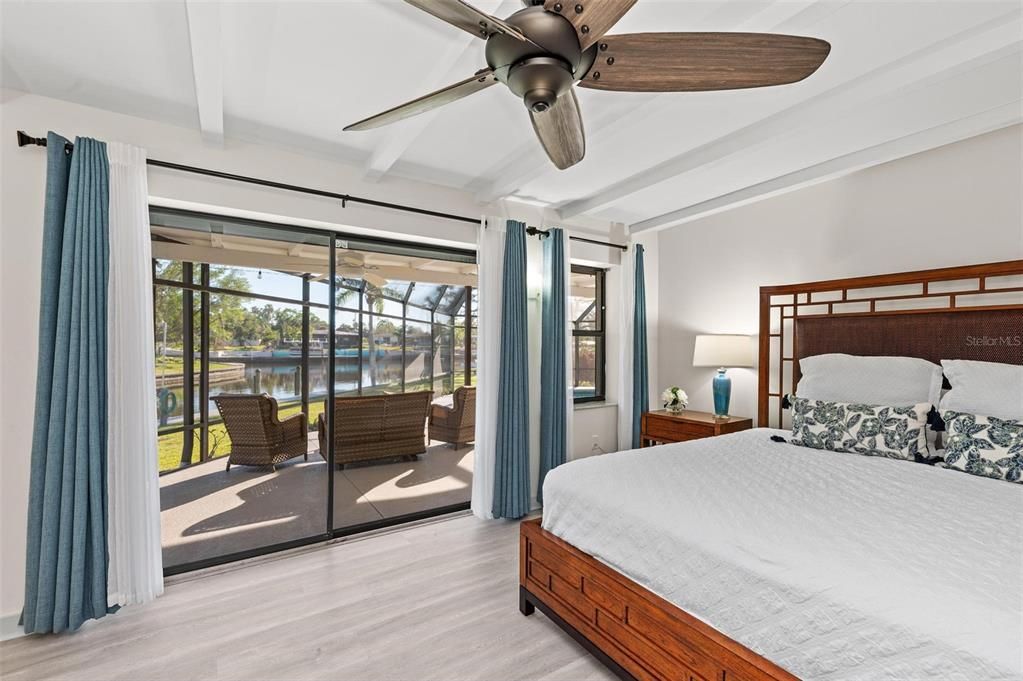 Bedroom, Interior, Water, Wood Texture Flooring