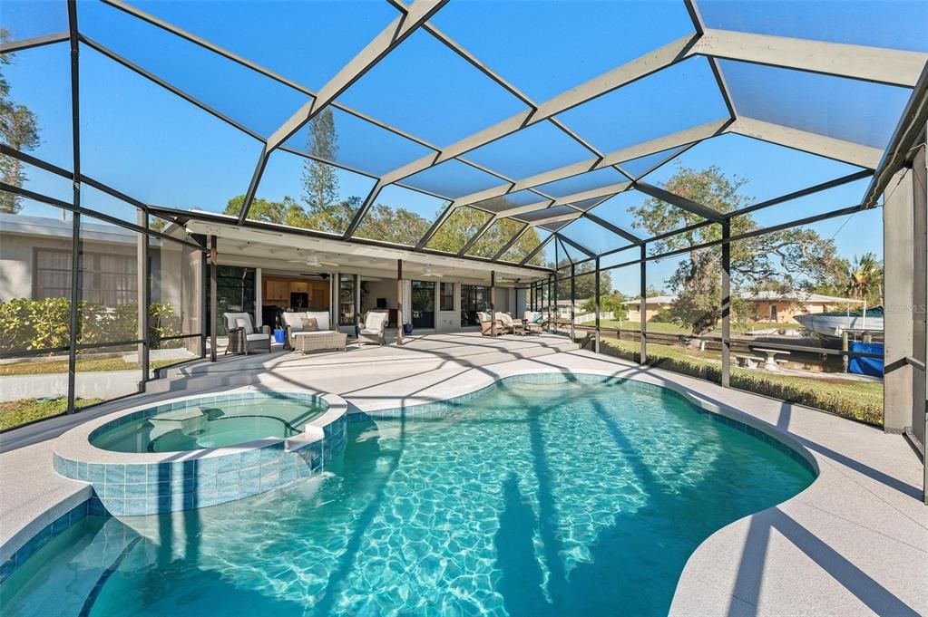Glass Ceilings, Interior, Pool, Sun Room