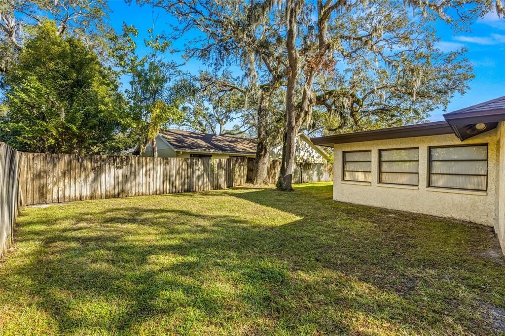 Backyard, Exterior