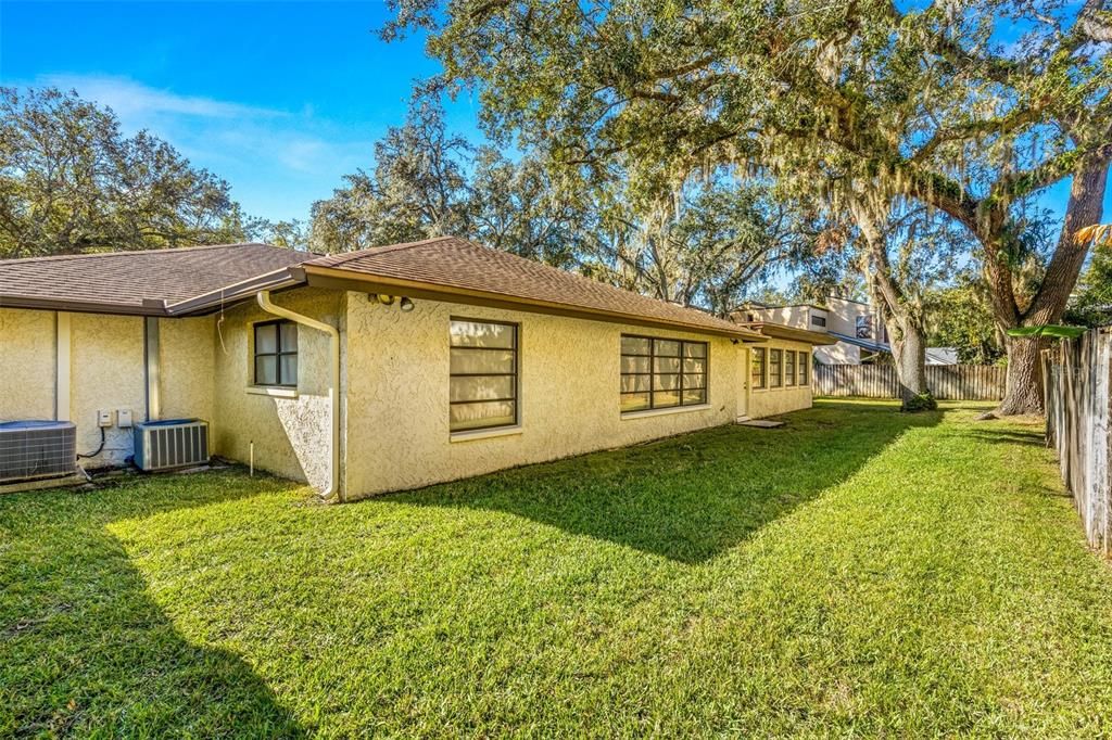 Backyard, Exterior