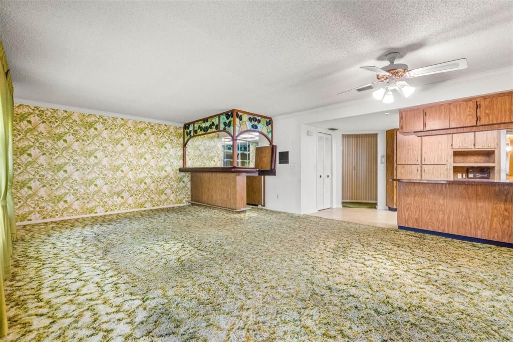 Empty room, Interior, Kitchen