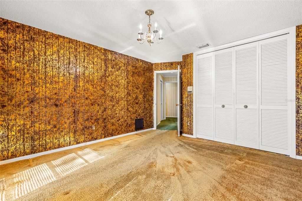 Chandelier, Empty room, Interior