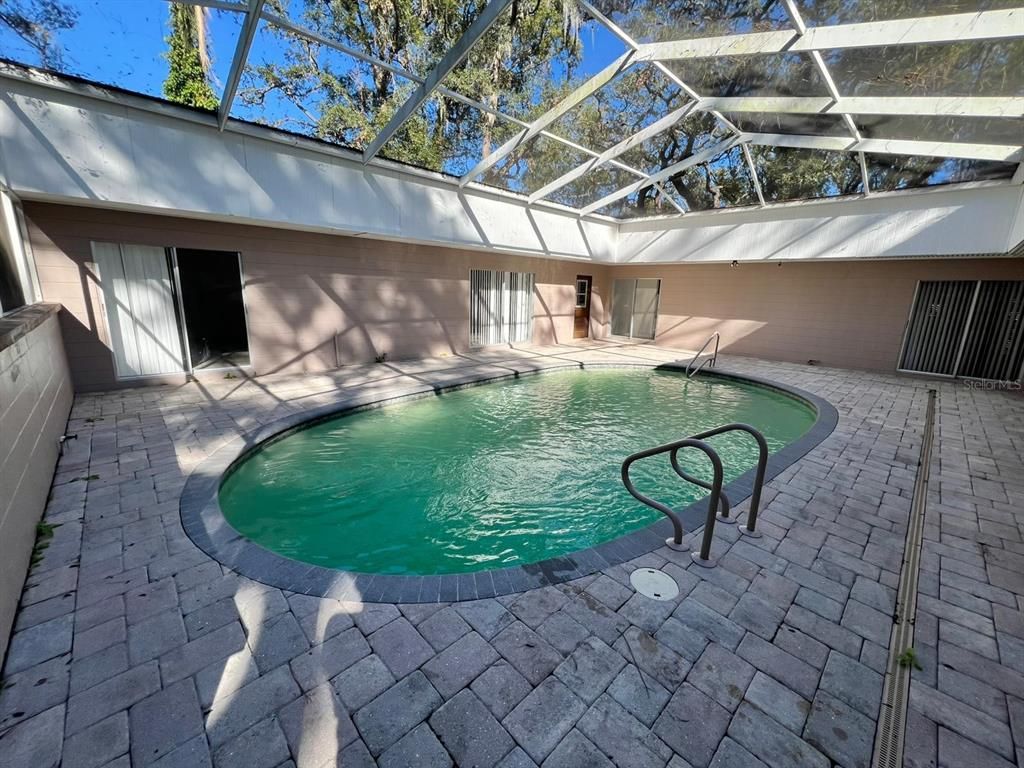 Glass Ceilings, Interior, Pool, Sun Room