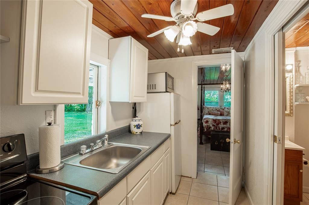 Interior, Kitchen, Wooden Ceilings