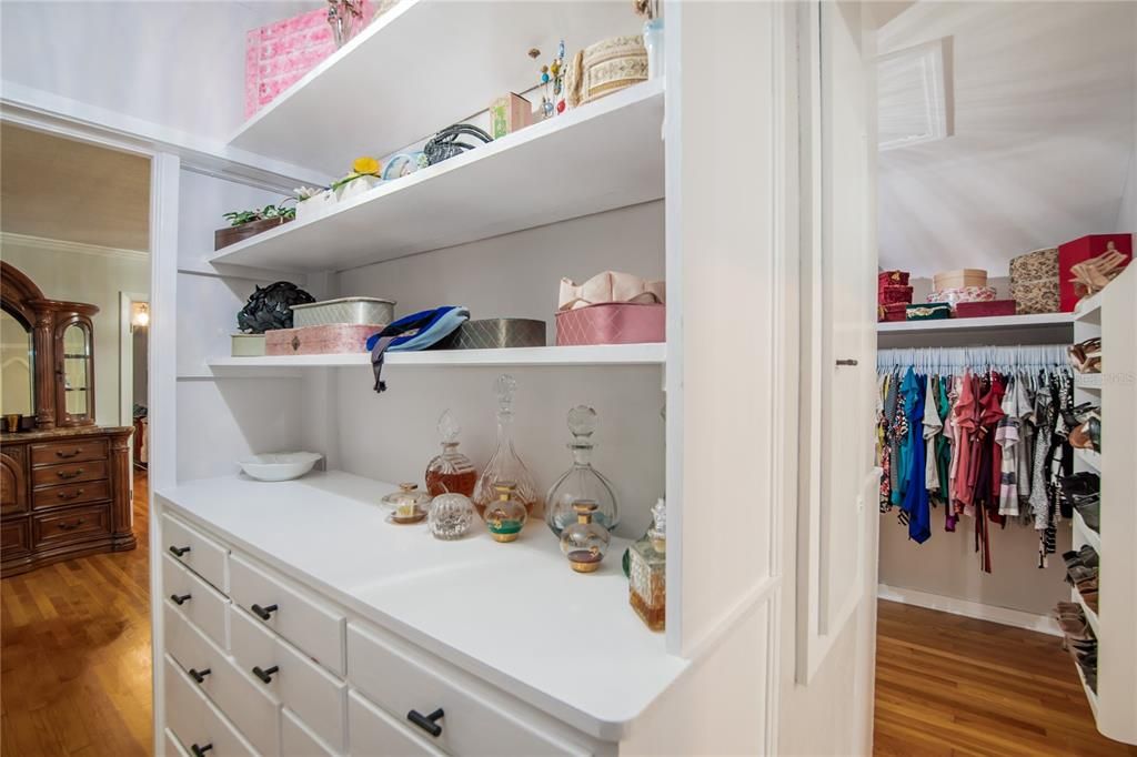 Interior, Walk-in Closets, Wood Texture Flooring