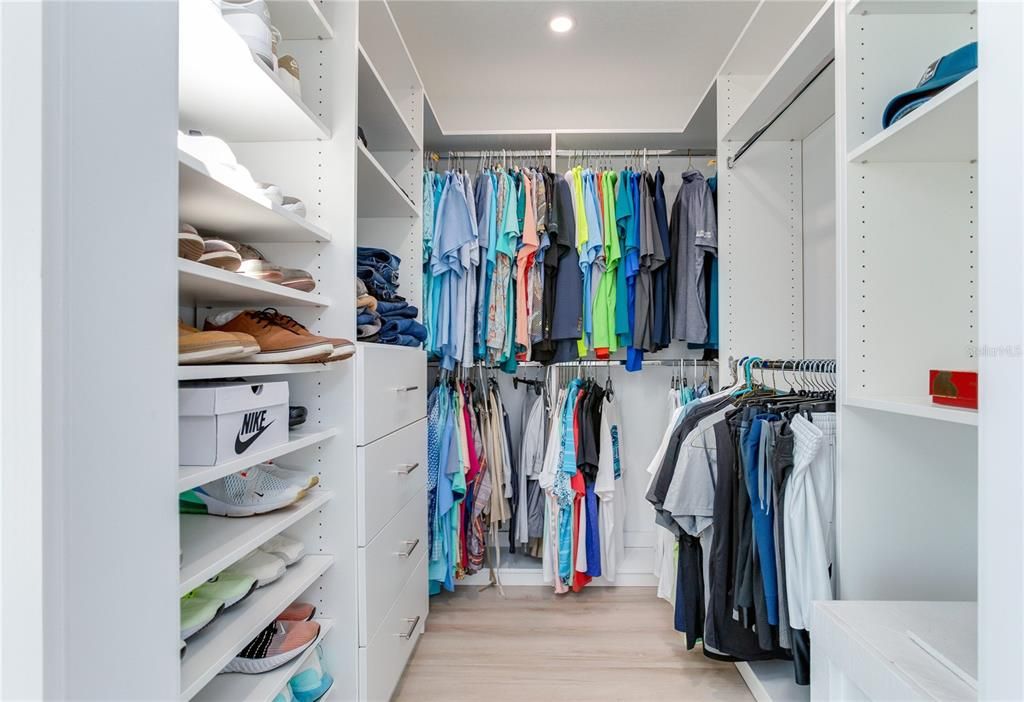 Interior, Recessed Lighting, Walk-in Closets, Wood Texture Flooring