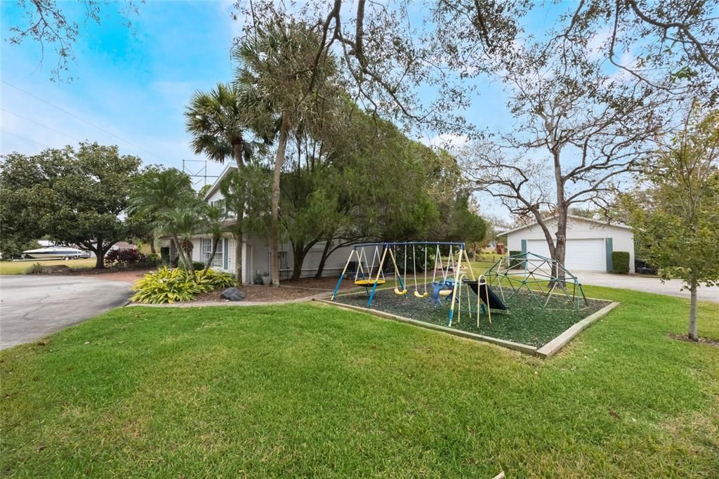 Backyard, Exterior, Playground
