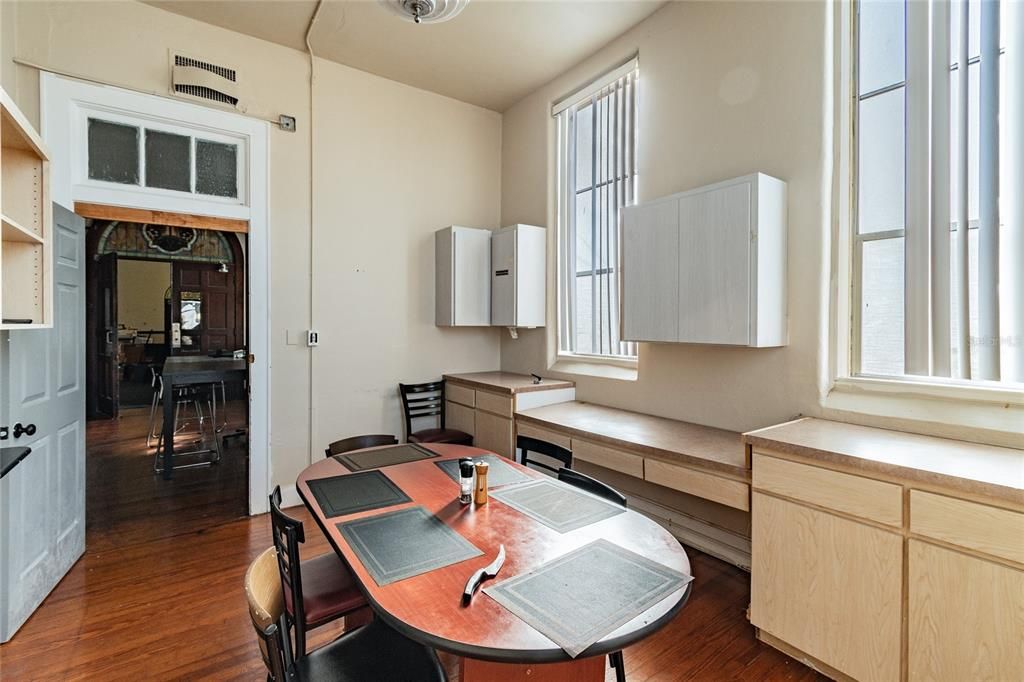 Dining room, Interior, Wood Texture Flooring