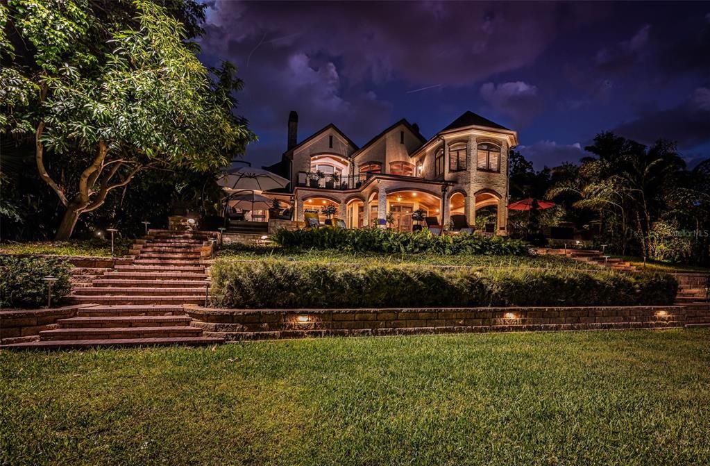 Backyard, Exterior, Facade, Queen Anne Victorian