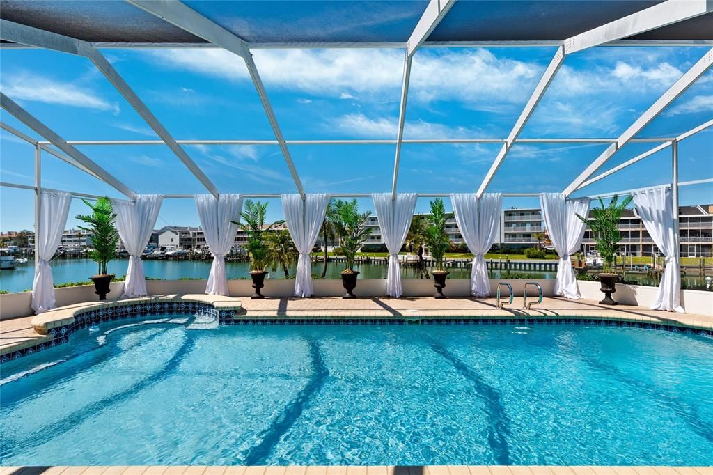 Glass Ceilings, Interior, Pool, Sun Room, Water