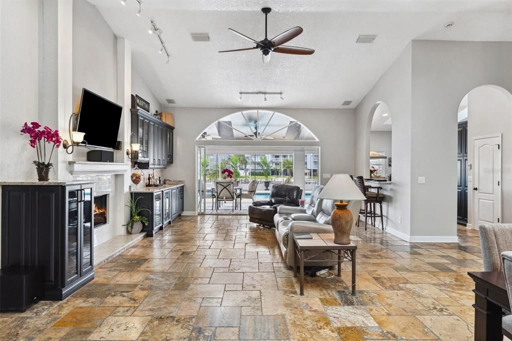 Fireplace, Interior, Living room