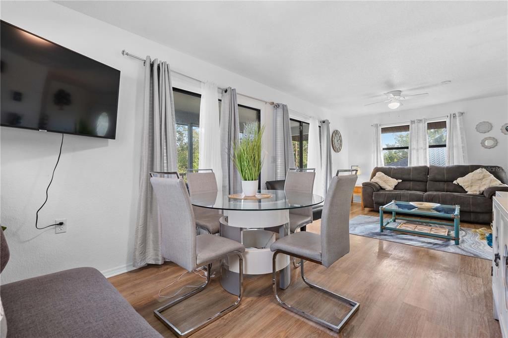 Dining room, Interior, Living room, Wood Texture Flooring