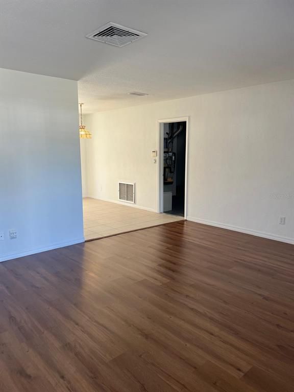 Empty room, Interior, Wood Texture Flooring