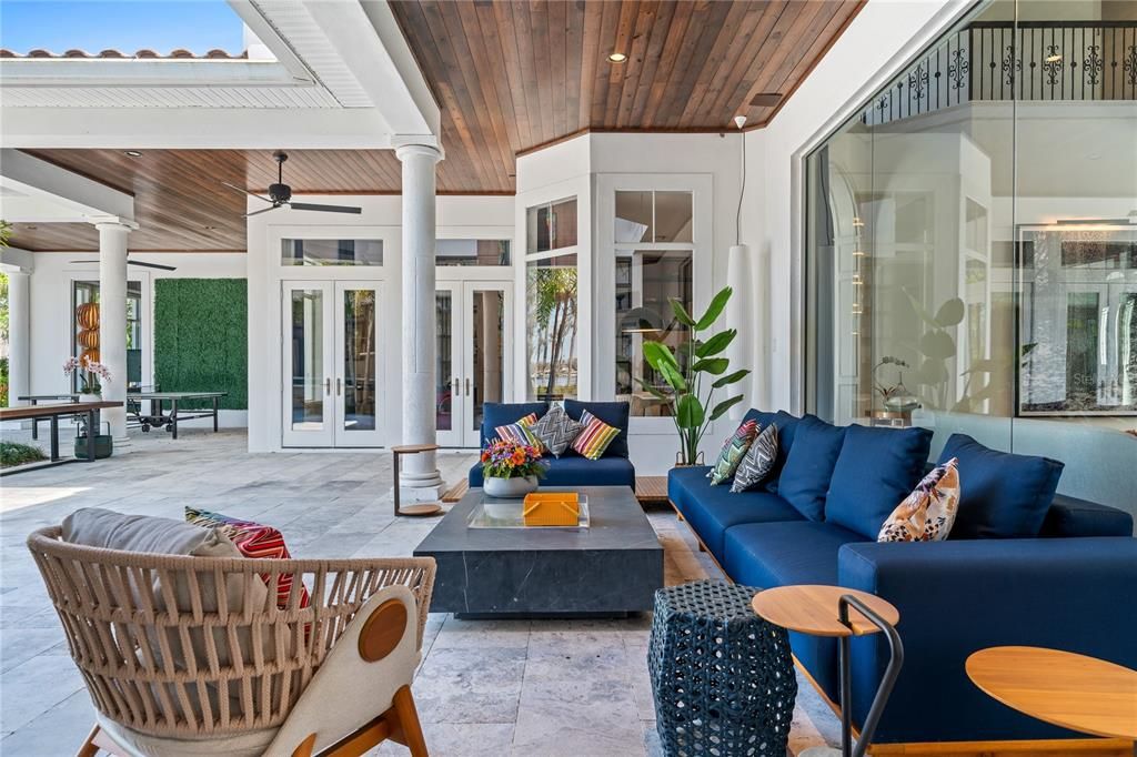 Exterior, Living room
