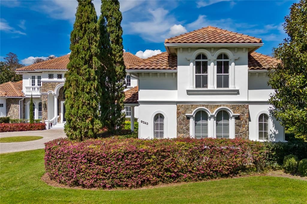 Exterior, Facade, Mediterranean