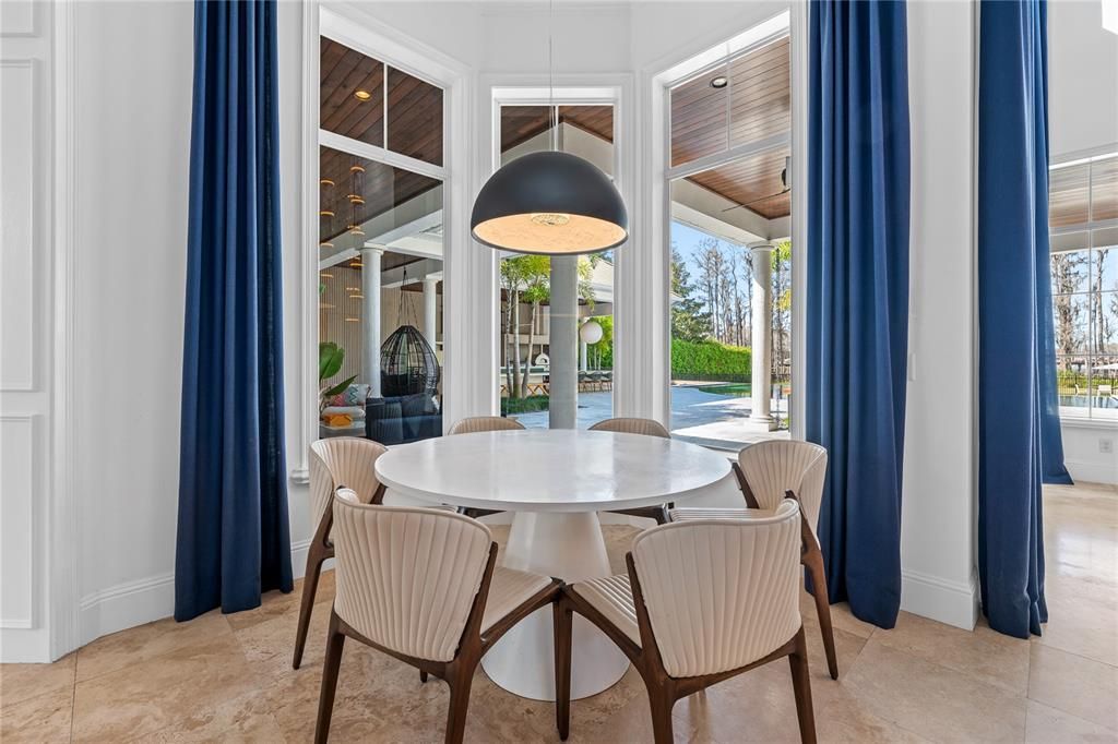 Dining room, Interior, Pendant Lights