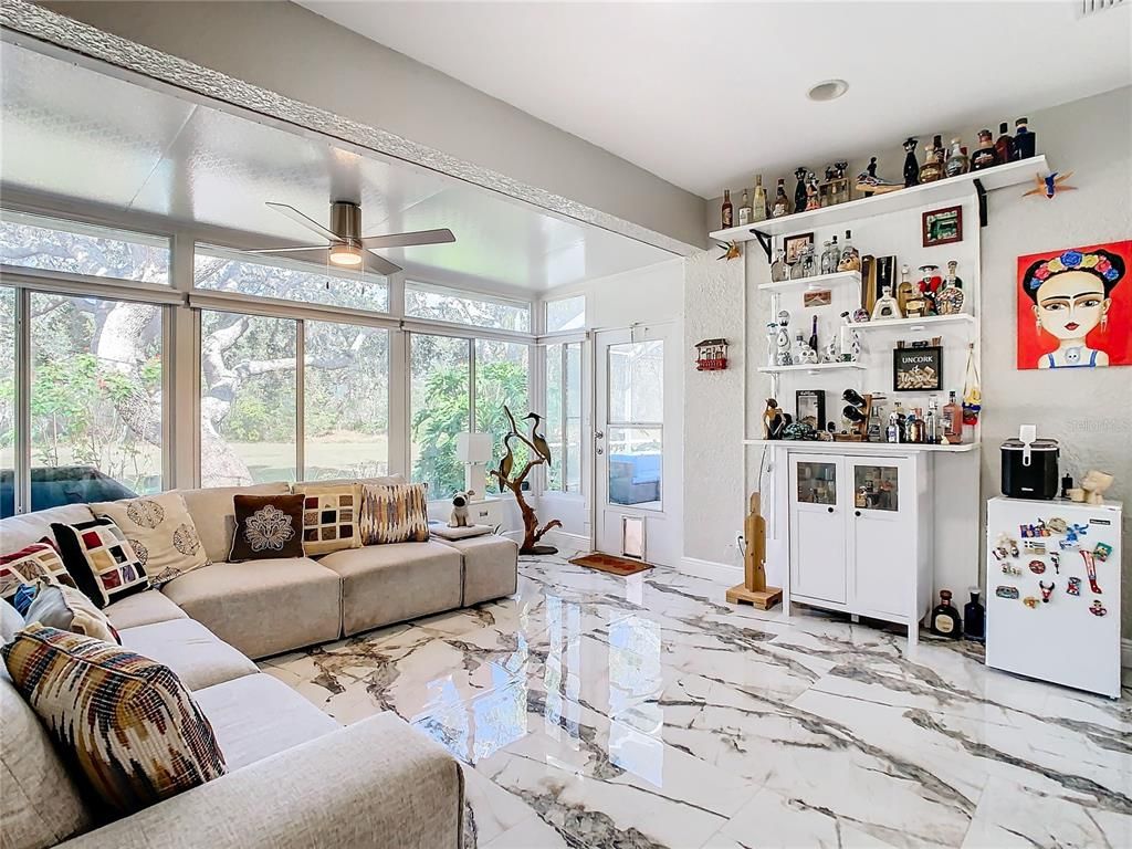 Interior, Living room, Marble, Sun Room