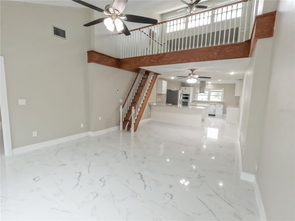 Interior, Marble, Recessed Lighting