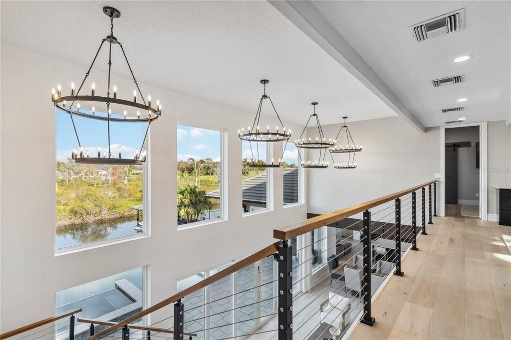 Chandelier, Interior, Pendant Lights, Recessed Lighting, Wood Texture Flooring