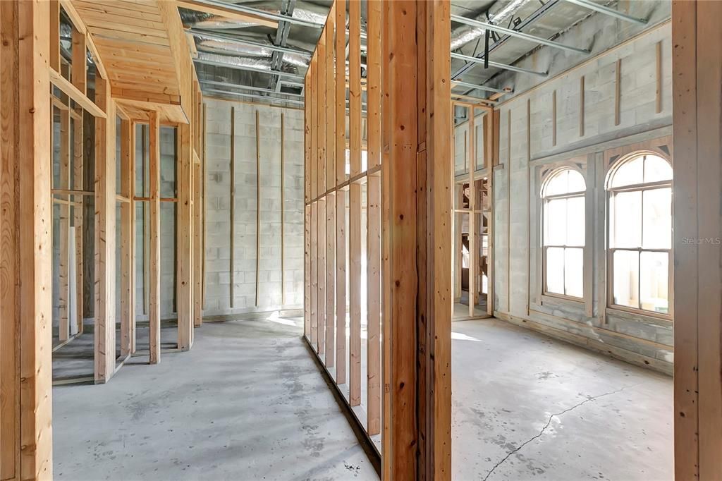 Interior, Wooden Walls