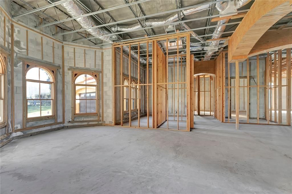 Interior, Wooden Beams