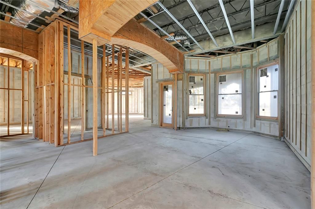 Interior, Wooden Beams