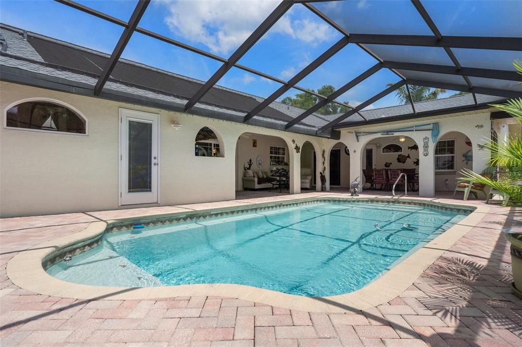 Glass Ceilings, Interior, Pool, Sun Room