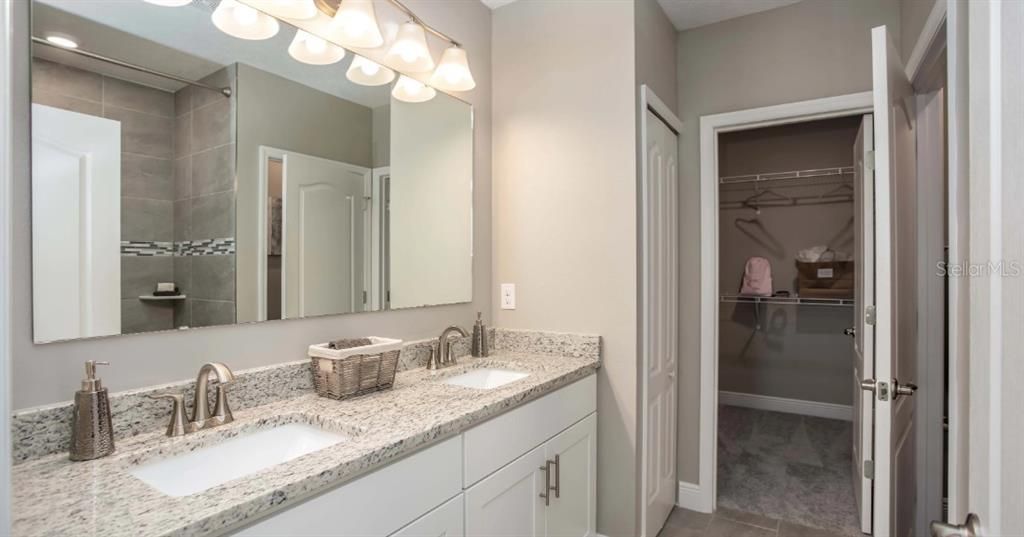 Bathroom, Dual Sink Vanities, Interior, Walk-in Closets