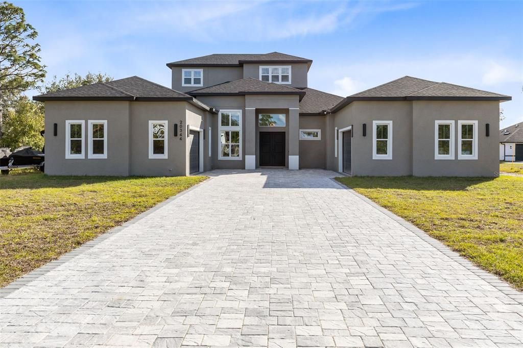 Backyard, Exterior, Facade, French Provincial