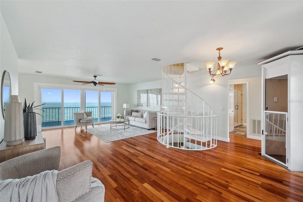Chandelier, Interior, Living room, Water, Wood Texture Flooring