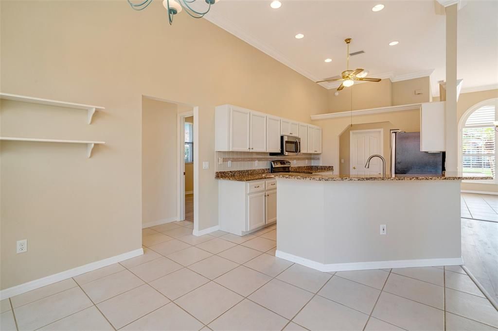 Interior, Kitchen, Recessed Lighting