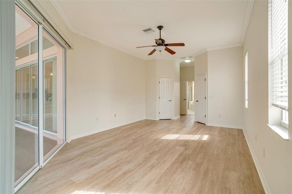 Empty room, Interior, Wood Texture Flooring
