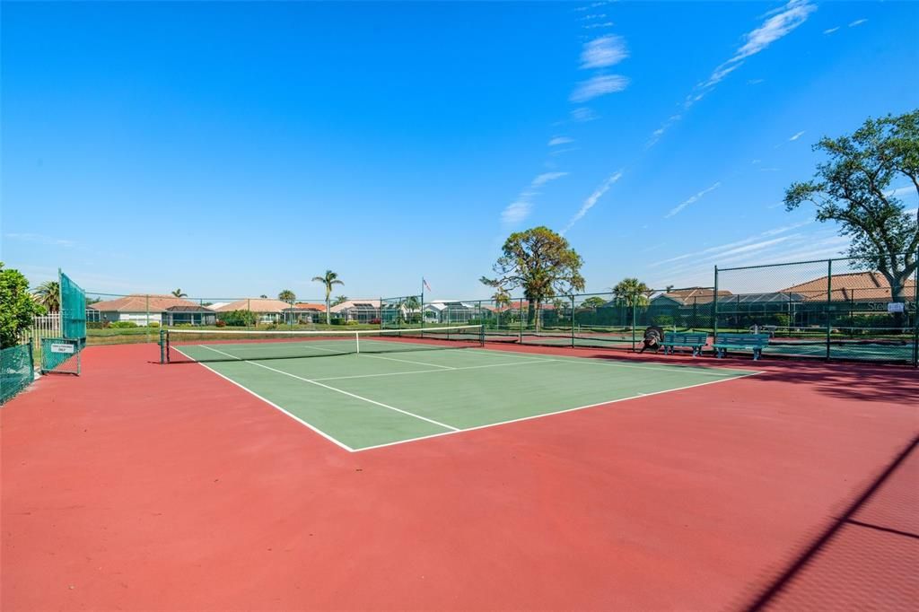 Exterior, Tennis Courts