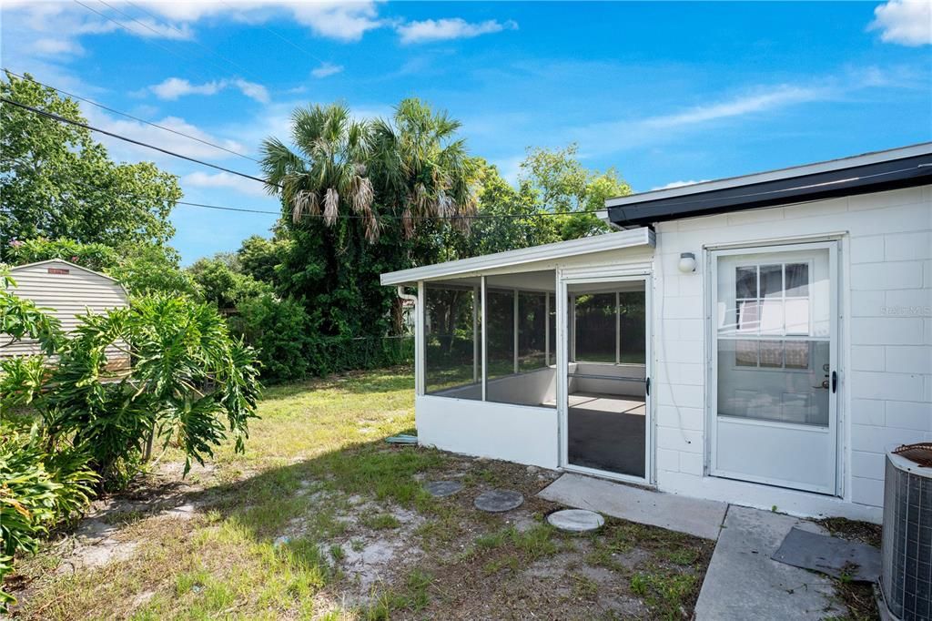Backyard, Exterior