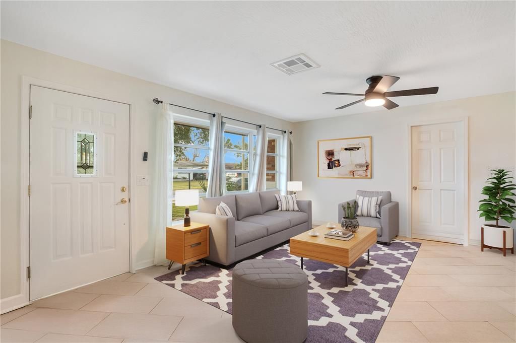 Interior, Living room