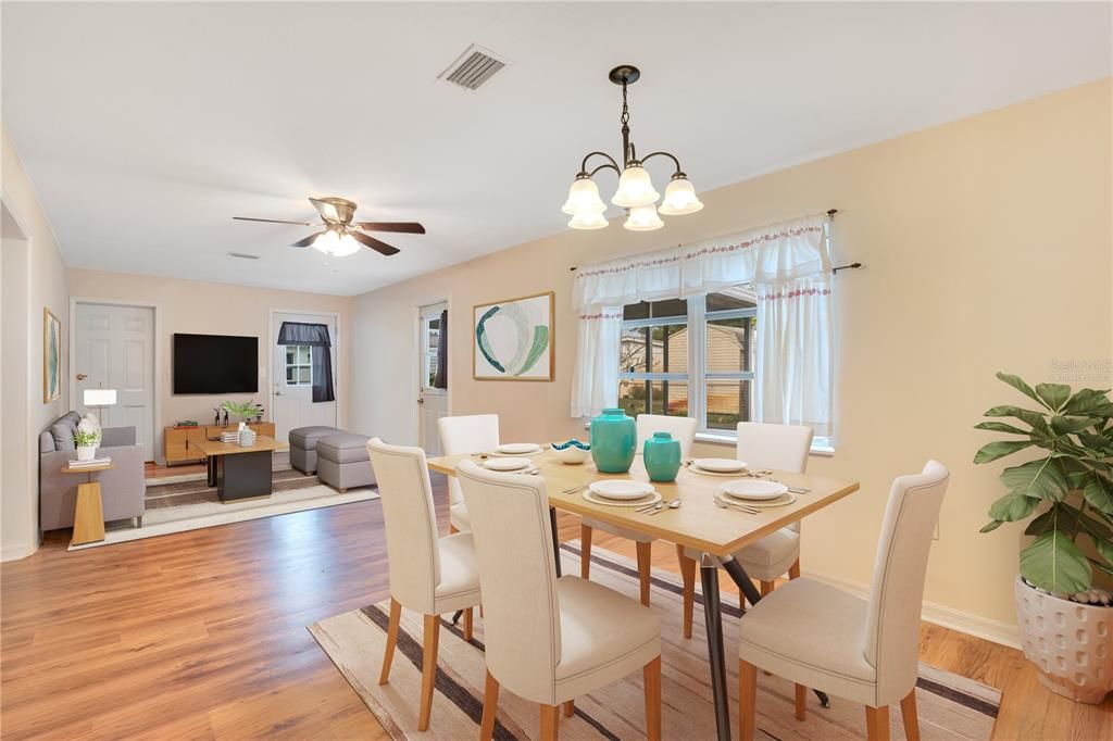 Chandelier, Dining room, Interior, Living room, Wood Texture Flooring