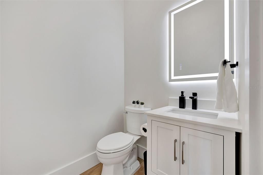 Bathroom, Interior, Wood Texture Flooring