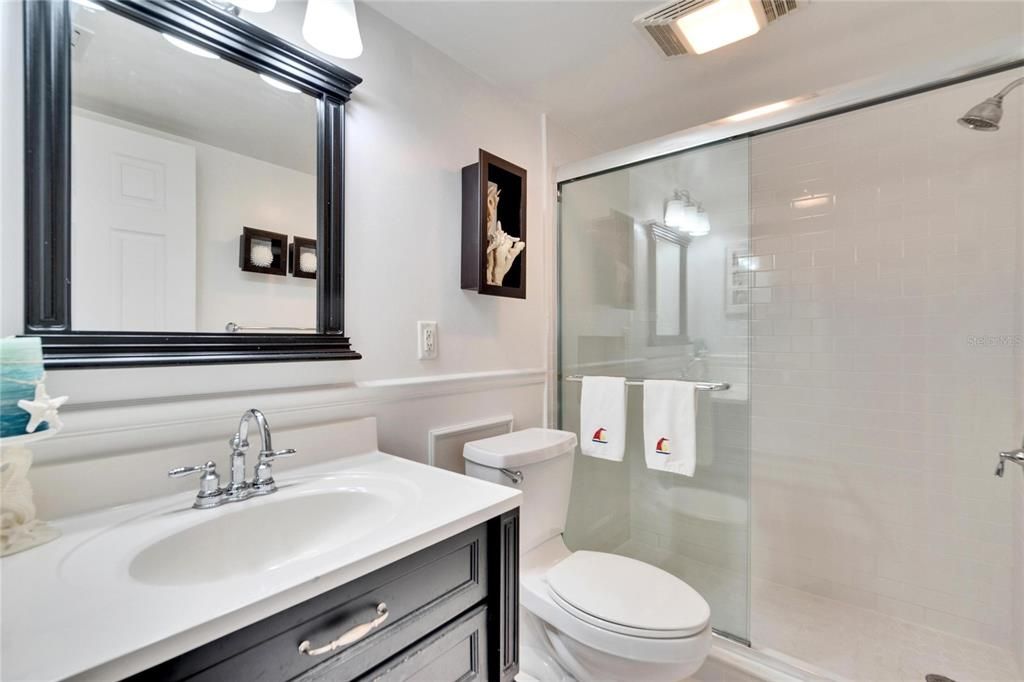 Bathroom, Glass Shower, Interior