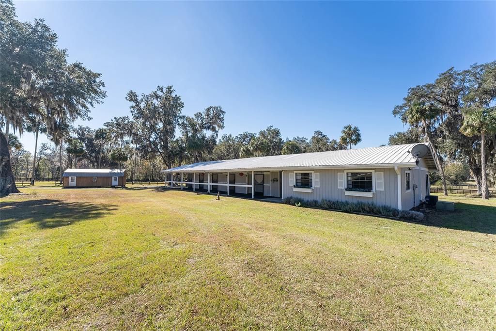 Backyard, Exterior